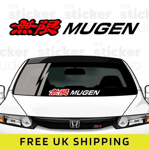 Mugen sticker 55cm decal - mugen,