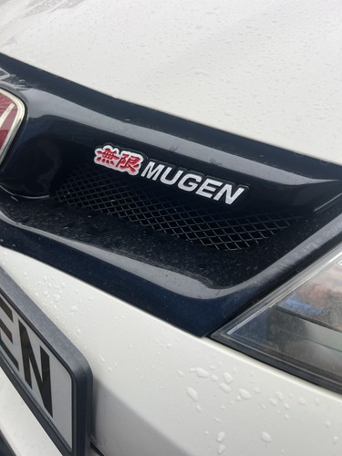 Mugen grille badge for - mugen, (red)