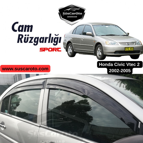 Mugen window visors for - mugen, honda