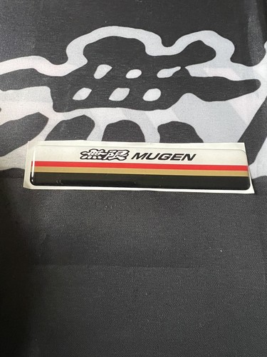 Mugen resin badge 2024 - resin,