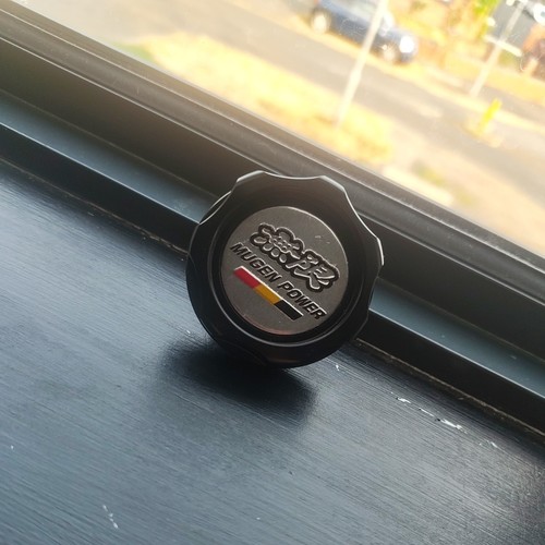 Black aluminum cap - aluminum, cover