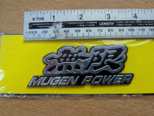 Mugen emblem sticker - mugen,